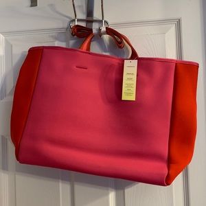 Summersalt neoprene Tote NWT